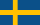 picture of a flag of Sweden